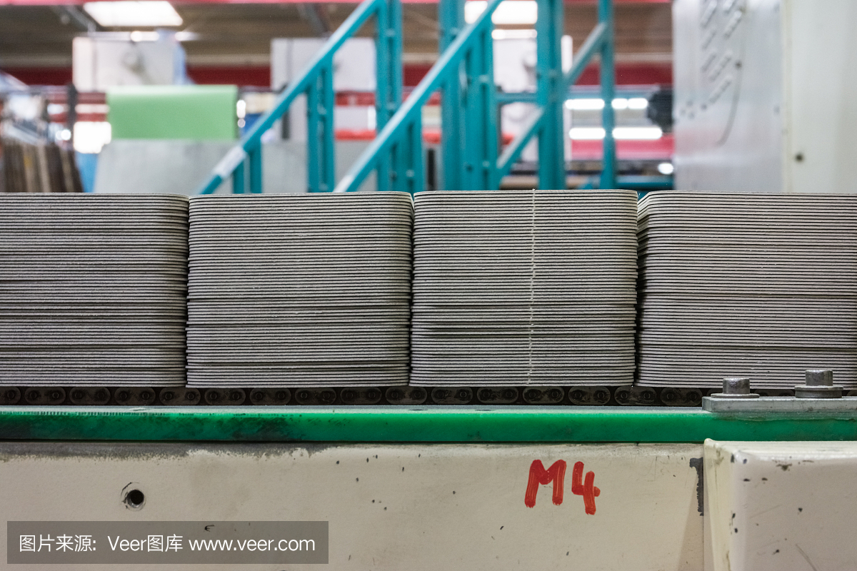 纸堆输送带生产短厚料机工业绿色