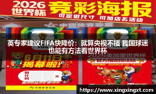 英专家建议FIFA快降价：就算央视不播 我国球迷也能有方法看世界杯